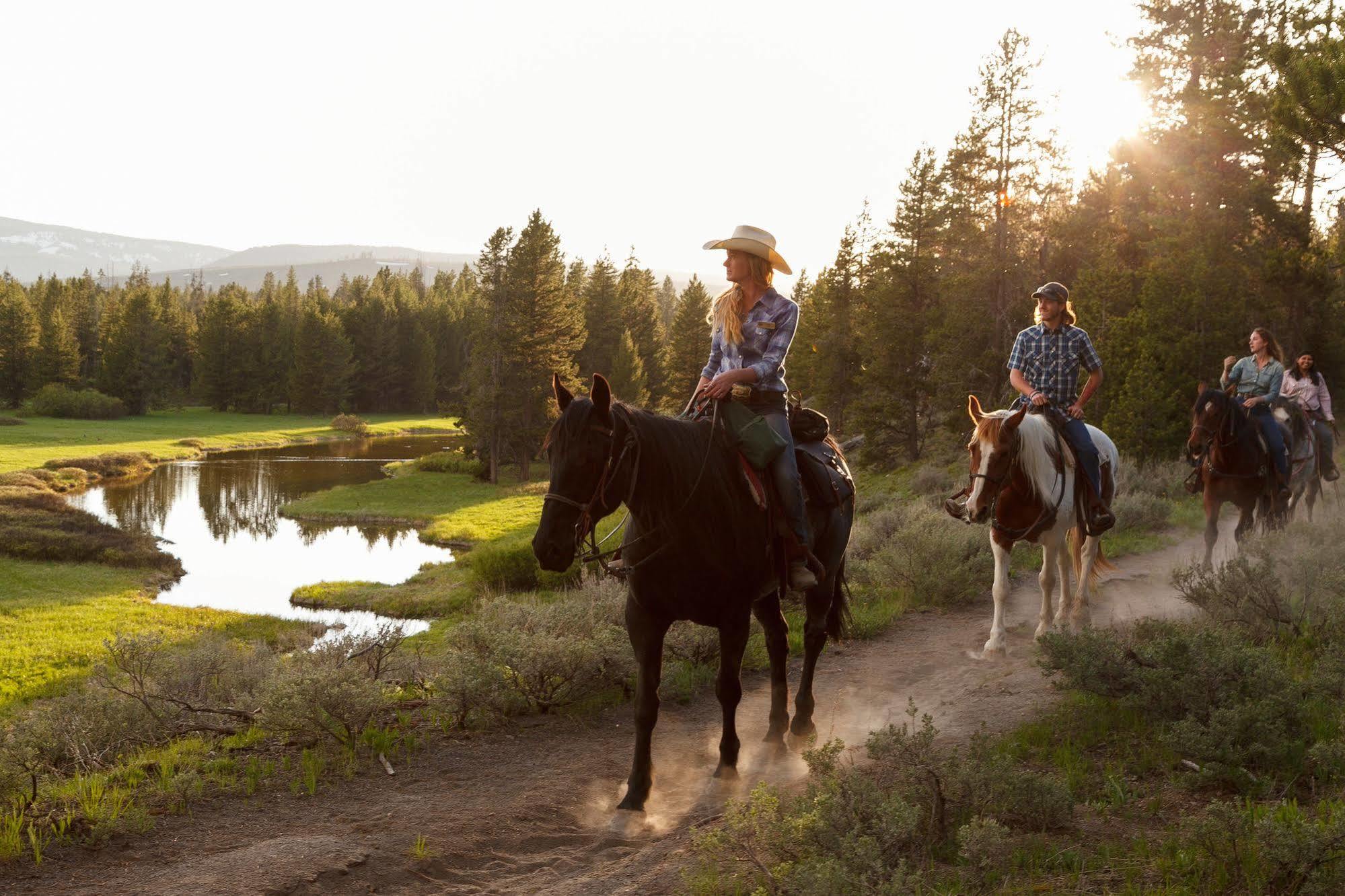 מורן Headwaters Lodge & Cabins At Flagg Ranch מראה חיצוני תמונה